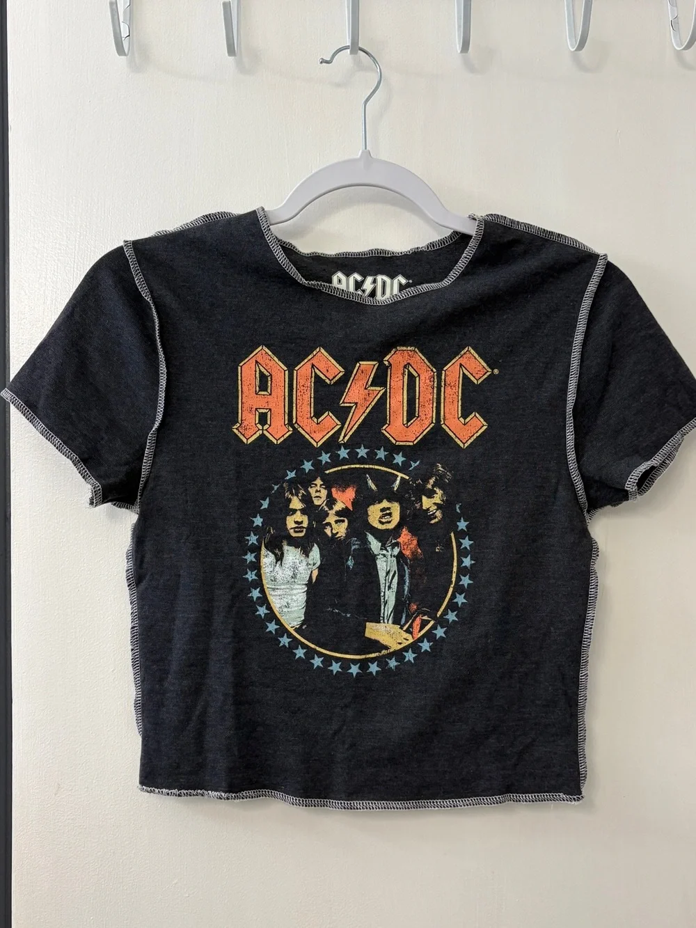AC/DC Short Sleeve Band Tee
